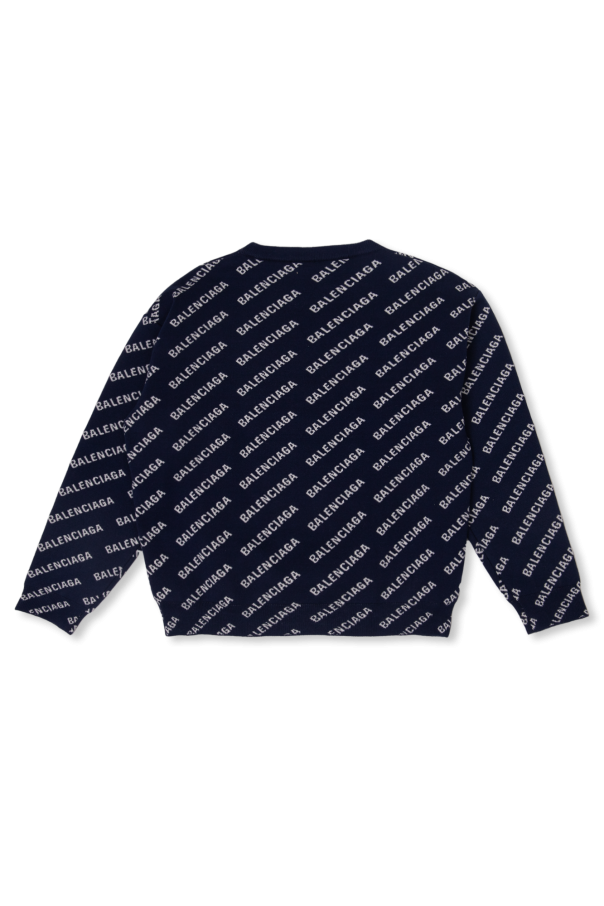 Balenciaga sweater cheap mens navy